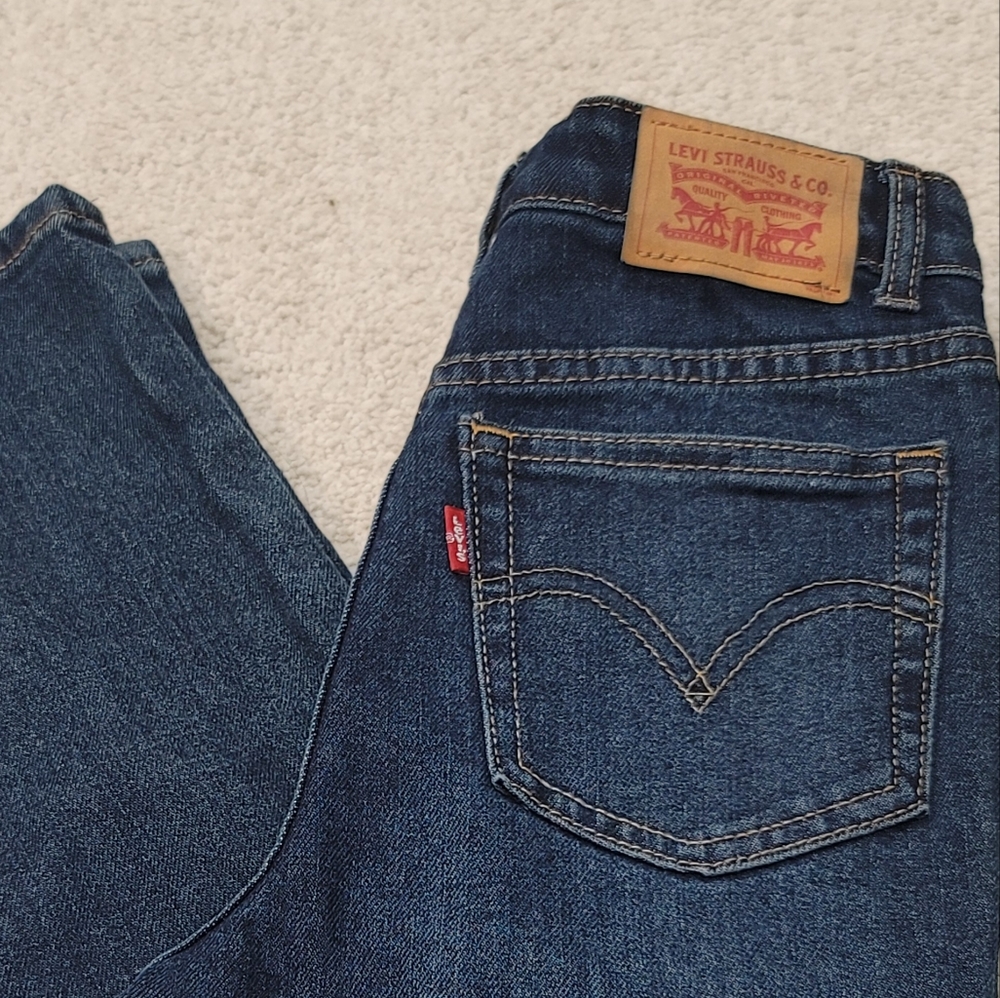 Levi's Ribcage Straight Ankle Jeans, Girls 7 Regular